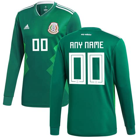 mexico national team adidas 2018 home replica custom jersey|adidas Mexico 2018 World Cup Home Replica Jersey.